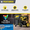 image:imageChampion 10000Watt Electric Start Tri Fuel Open Frame Inverter Generator