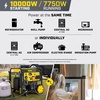 image:imageChampion 10000Watt Electric Start Tri Fuel Open Frame Inverter Generator