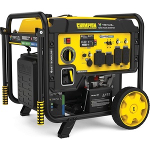 image:imageChampion 10000Watt Electric Start Tri Fuel Open Frame Inverter Generator