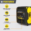 image:imageChampion 6500Watt Remote Start Tri Fuel Portable Inverter Generator